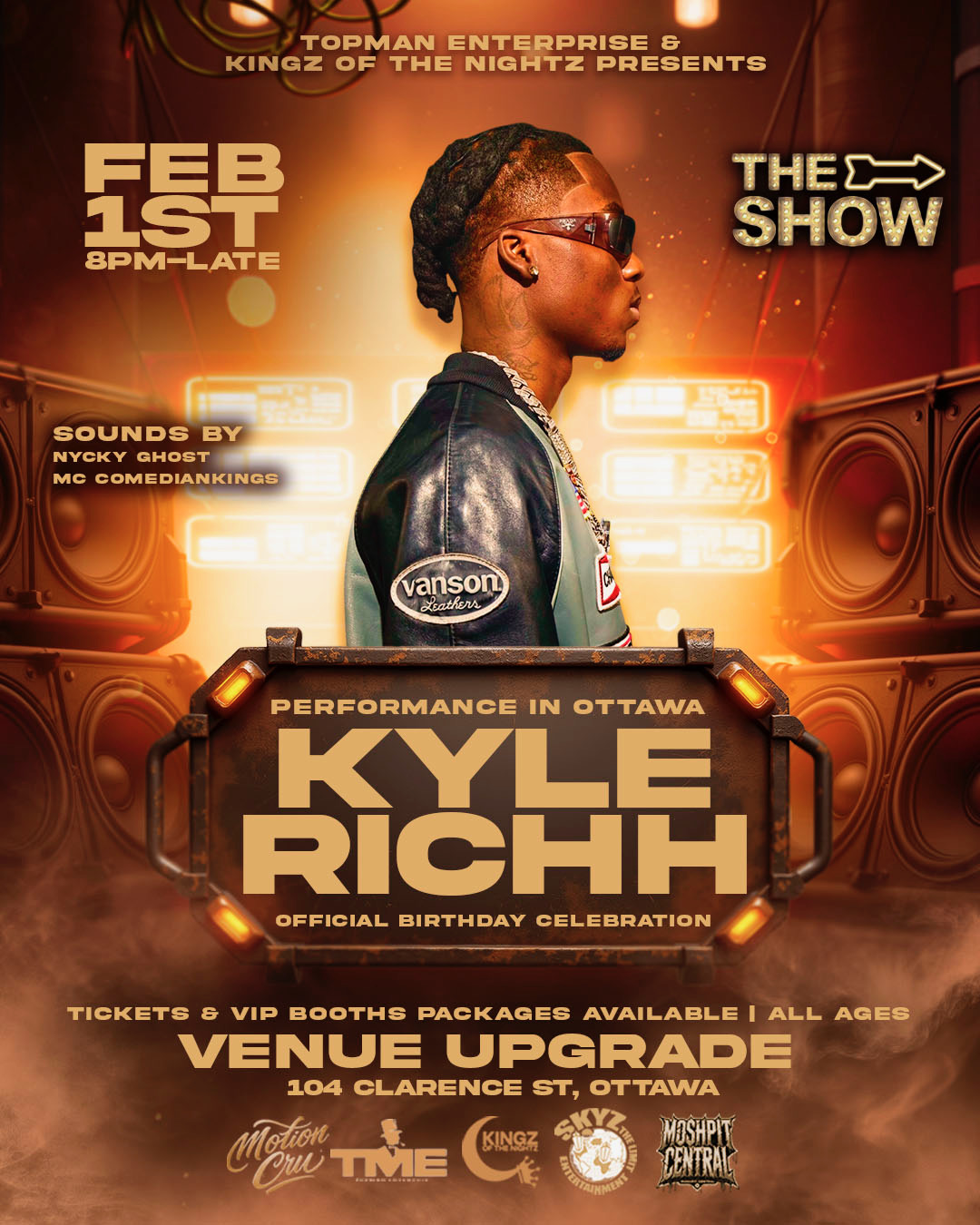 Kyle Richh Live flyer