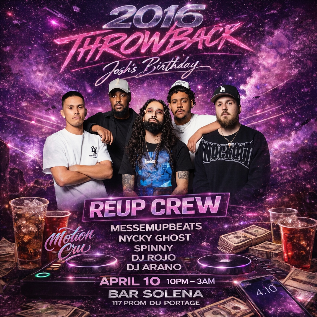 2016 Throwback flyer
